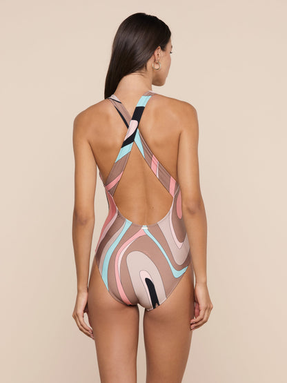 Lisa Plunge One-Piece Swimsuit