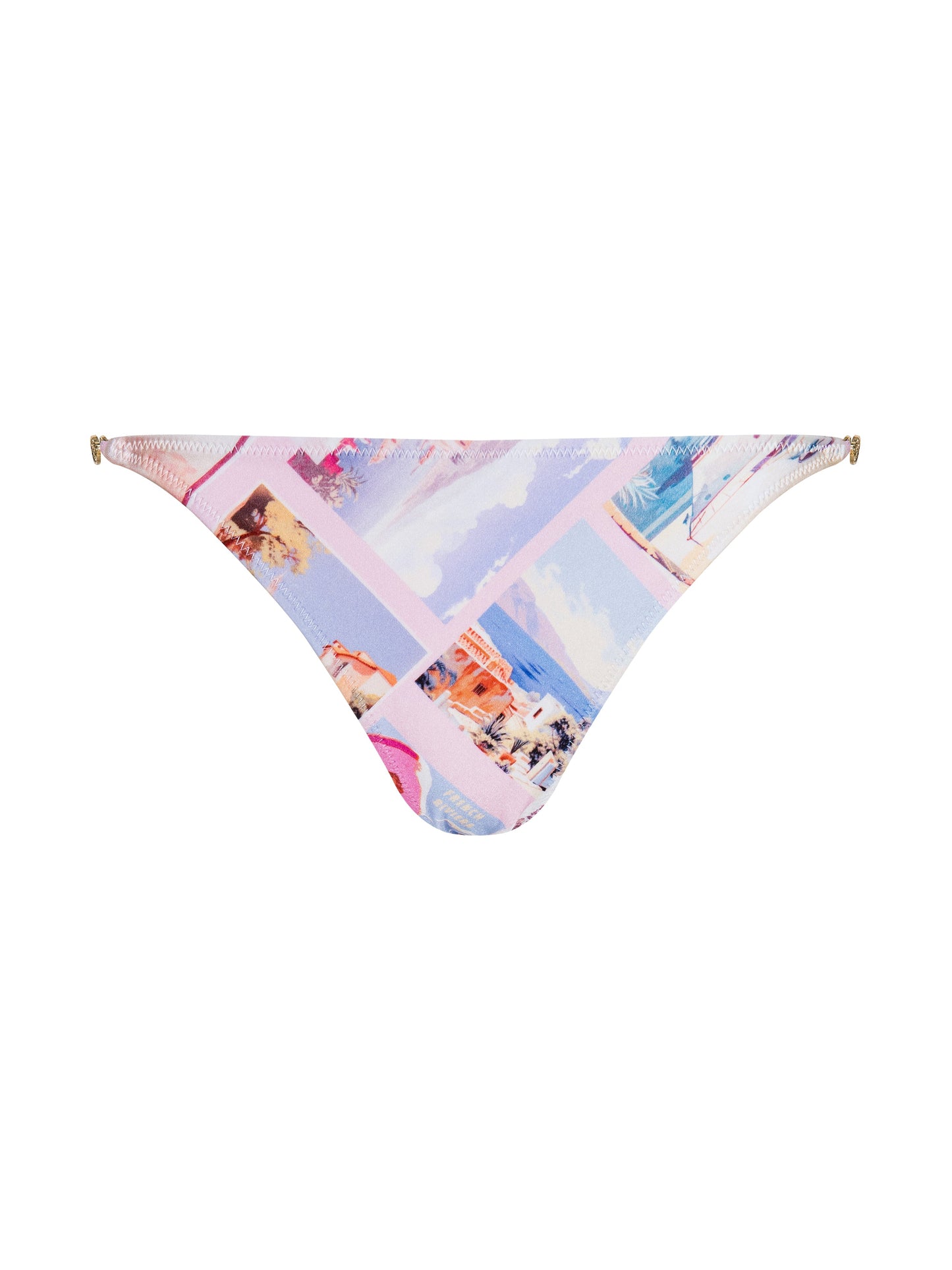 Violet String Bikini Bottom