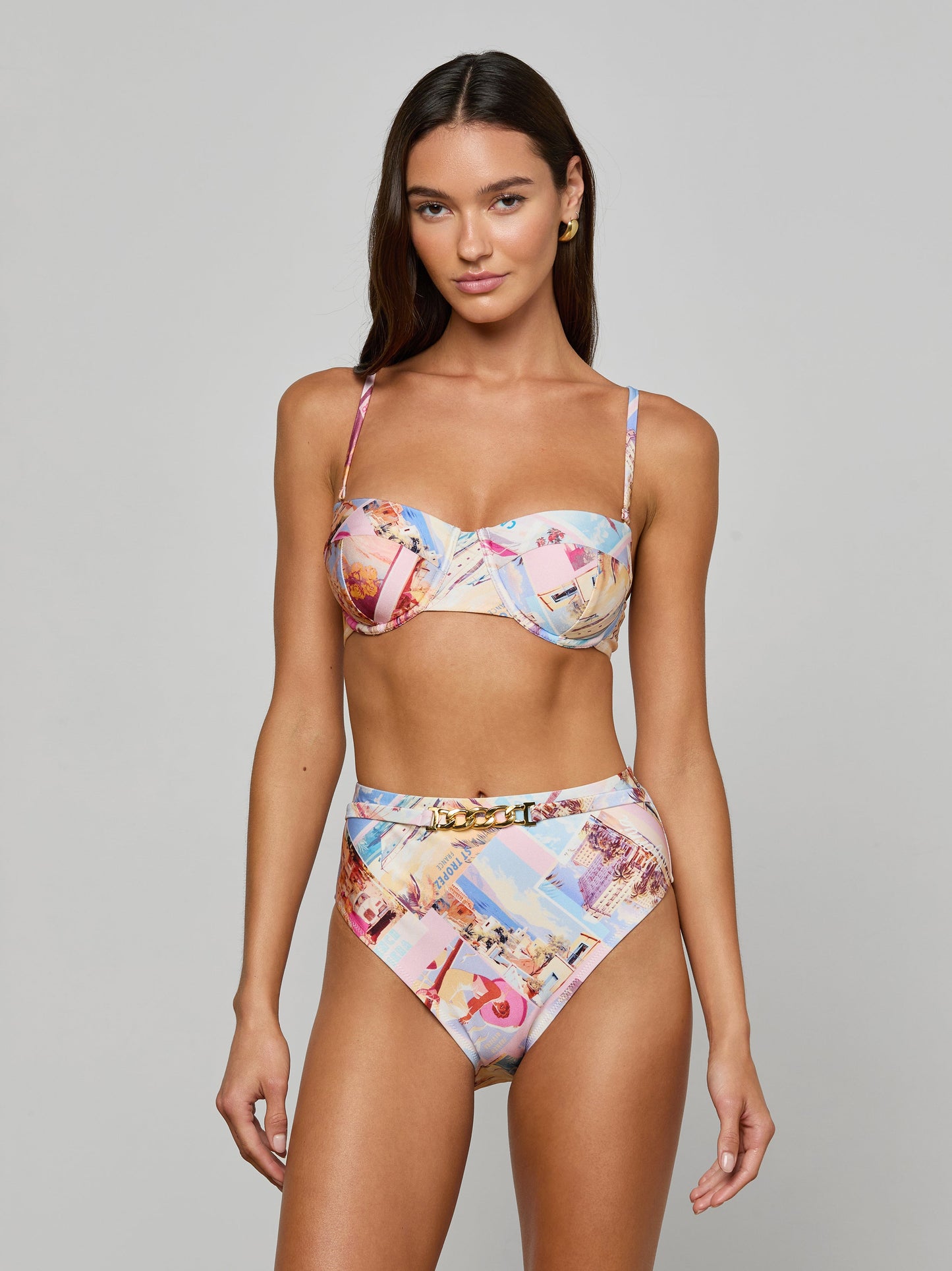 Vanessa High-Waisted Bikini Bottom