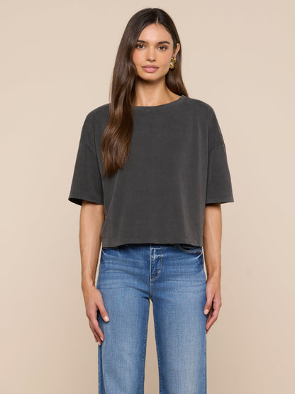 Daria Oversized Cropped Tee