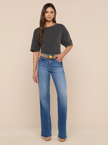 Daria Oversized Cropped Tee