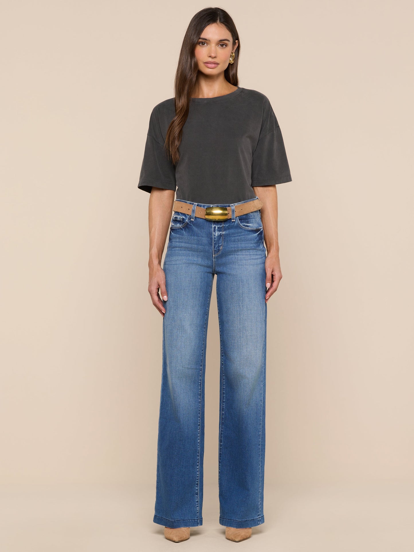 Daria Oversized Cropped Tee