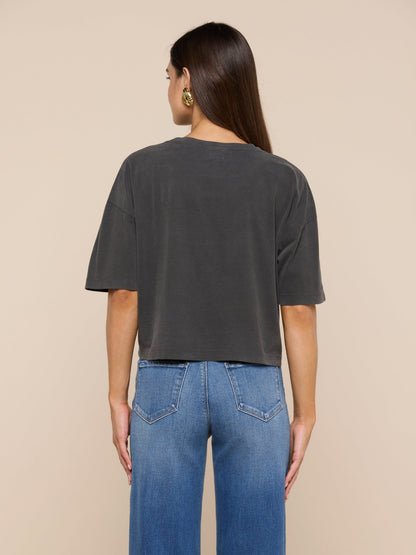 Daria Oversized Cropped Tee