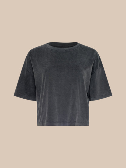 Daria Oversized Cropped Tee