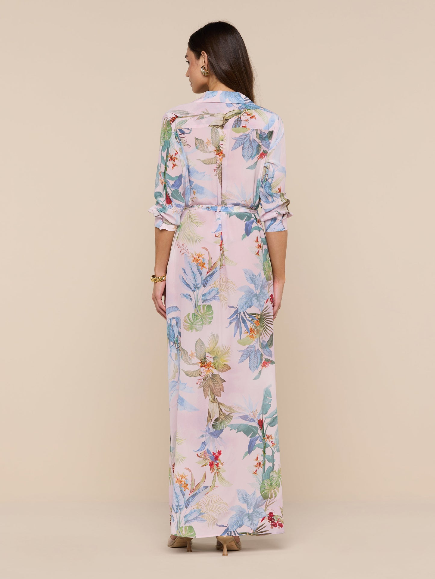 Cameron Silk Shirt Dress