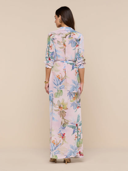 Cameron Silk Shirt Dress