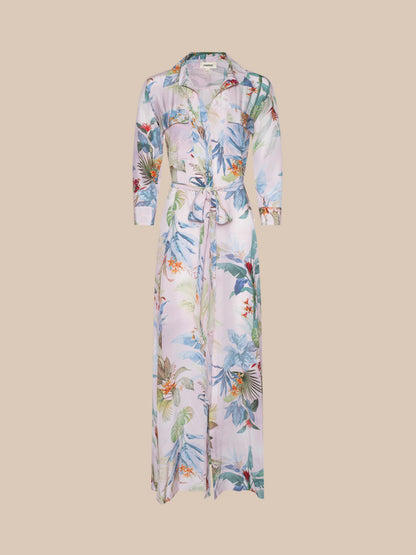 Cameron Silk Shirt Dress