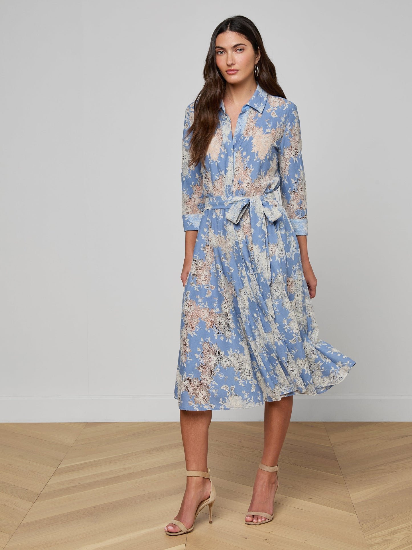 Ralphie Lace Midi Dress