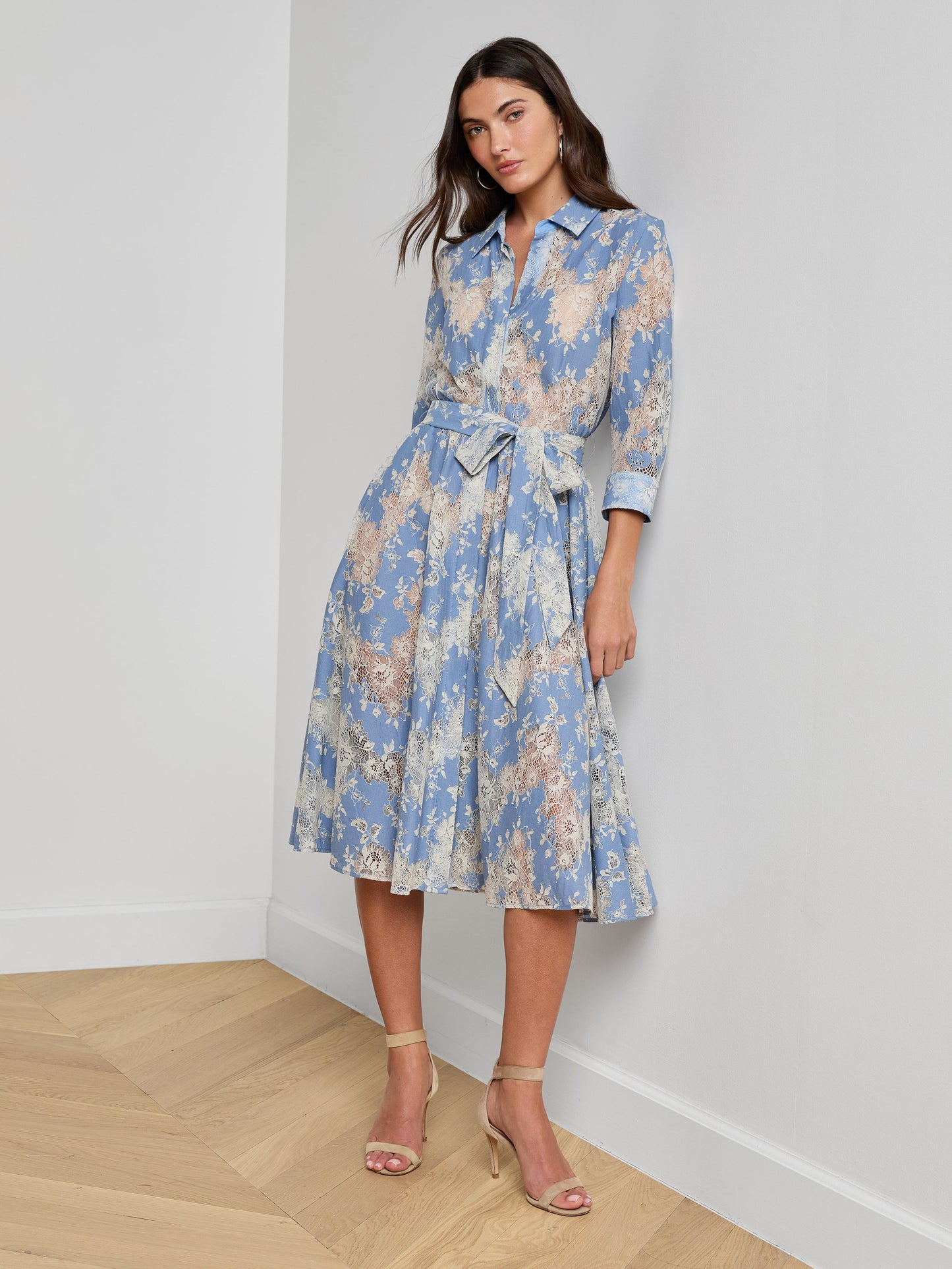 Ralphie Lace Midi Dress